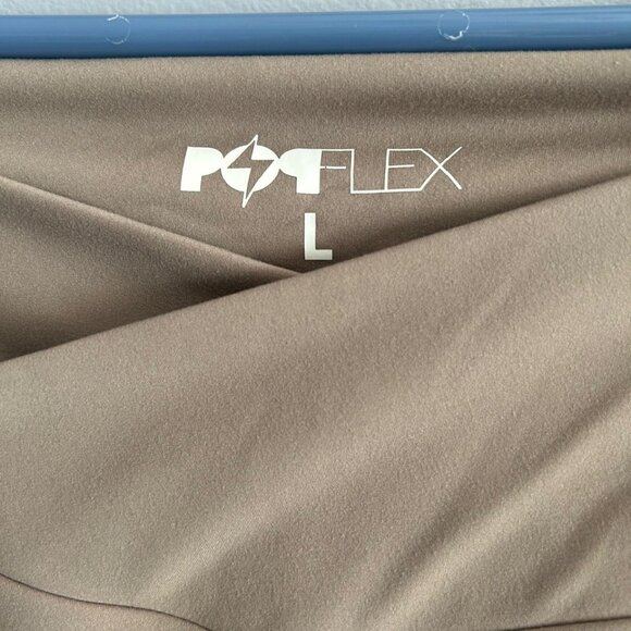 Popflex Crisscross Hourglass® Twirl Skort - Rose Grey - Picture 3 of 5